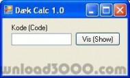 Daek Calc screenshot